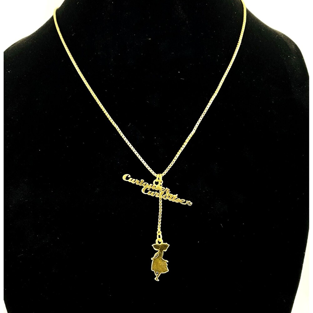 Disney Couture 2006 Alice in Wonderland Y Necklace Curious and Curiouser NWT